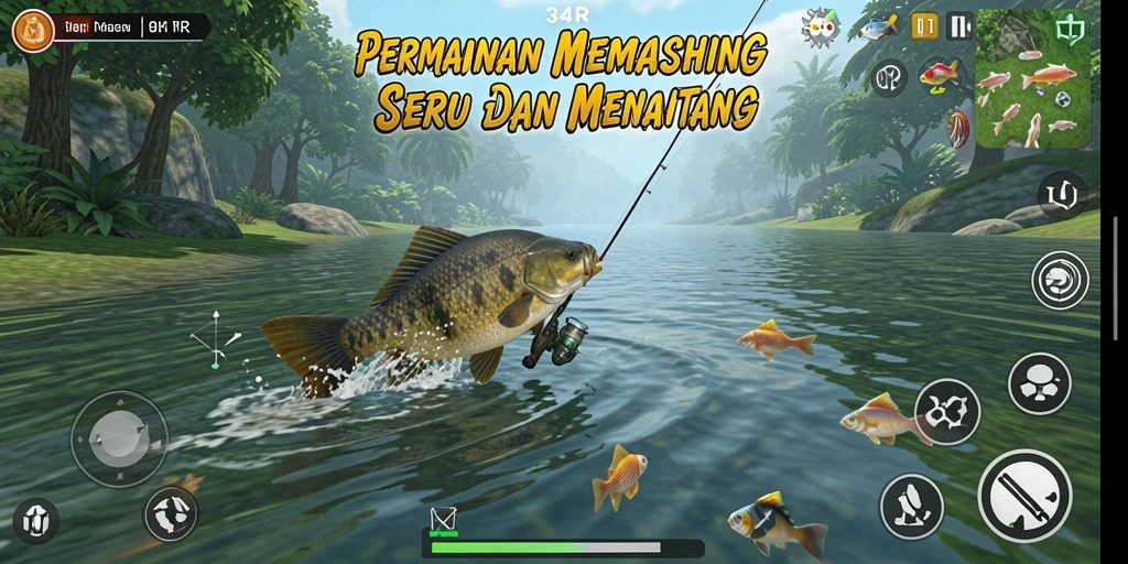Tampilan luar gameplay 34R yang menarik dan realistis.