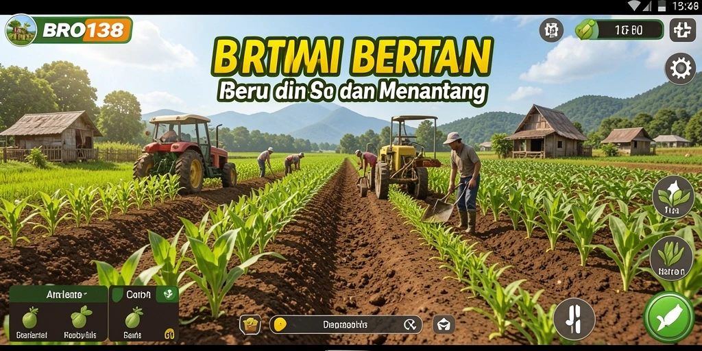Tampilan gameplay BRO138 yang menarik dan penuh warna.