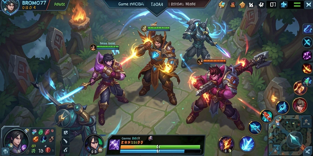 Tampilan gameplay seru dari BROMO77 yang menarik perhatian.