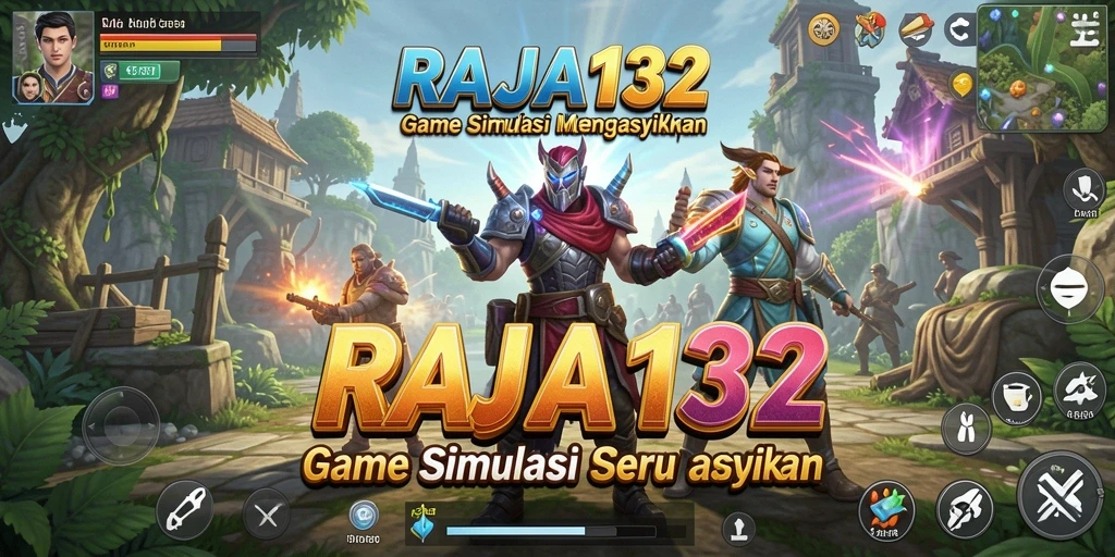 Screenshot RAJA132 yang menampilkan gameplay menarik dan interaktif.