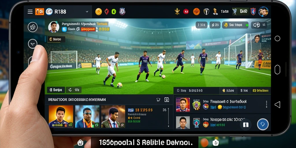 Tampilan menarik dari gameplay Sportsbook RI188 yang penuh aksi.